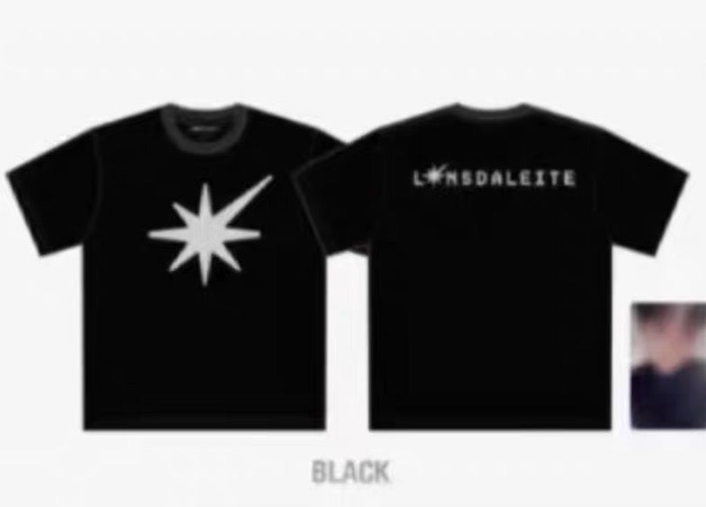 Baekhyun Lonsdaleite Asia Tour Black T shirt