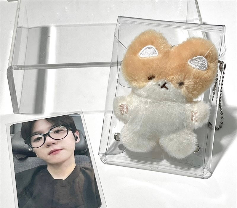 Transparent doll case (good for Baekhyun Teolaegi)