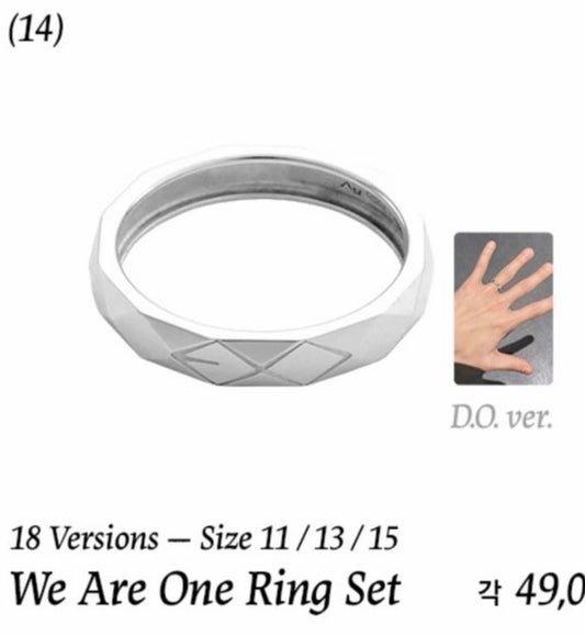 EXO REVERXE pop up Ring set