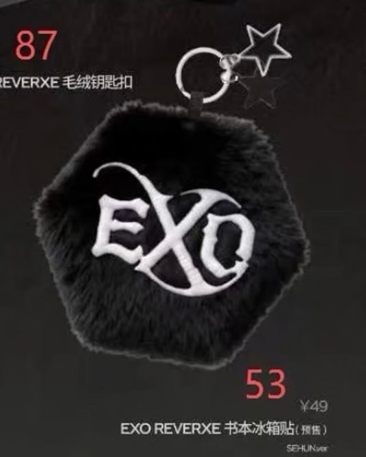 EXO REVERXE pop-up plush keyring (China exclusive)